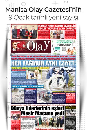 09.01.2026 Manisa Olay Gazetesi