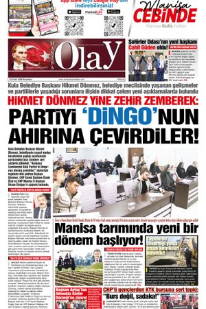 12.01.2026 Manisa Olay Gazetesi