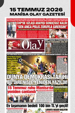 15.07.2026 Manisa Olay Gazetesi